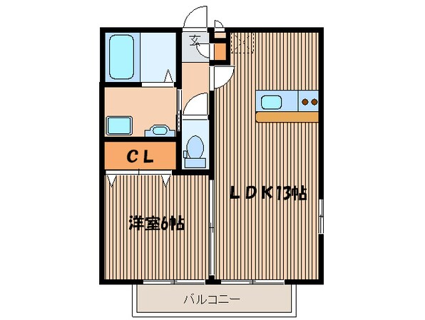 ＷＥＳＴ　ＡＭＡの物件間取画像